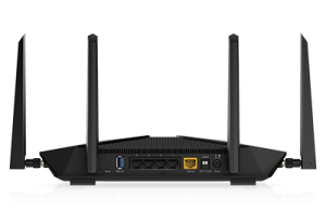 NETGEAR Nighthawk AX5400 wireless router Gigabit Ethernet Dual-band (2.4 GHz / 5 GHz) Black