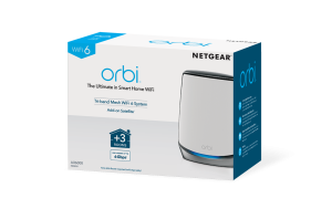 NETGEAR Orbi RBS850 AX6000 WiFi 6 Mesh Sattelite Tri-band (2.4 GHz / 5 GHz / 5 GHz) Wi-Fi 6 (802.11ax) Grey, White 4 Internal