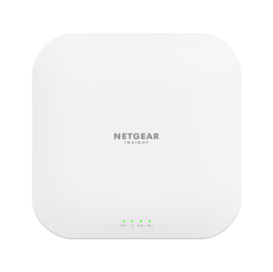 NETGEAR Insight Cloud Managed WiFi 6 AX3600 Dual Band Access Point (WAX620) 3600 Mbit/s White Power over Ethernet (PoE)