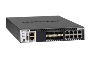 NETGEAR M4300-8X8F Managed L3 10G Ethernet (100/1000/10000) 1U Black