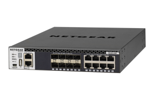 NETGEAR M4300-8X8F Managed L3 10G Ethernet (100/1000/10000) 1U Black