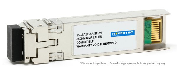 Hypertec Transceiver- 25GbE SFP28 SR MMF Transceiver Dell Networking Compatible