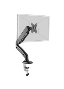 Port Designs 901104 monitor mount / stand 81.3 cm (32") Black Desk