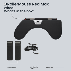 Contour Design RollerMouse Red Max, Wired