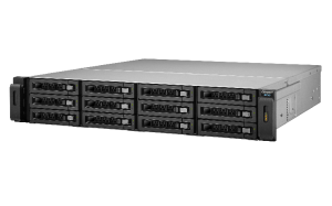 QNAP REXP-1220U-RP disk array 24 TB Rack (2U) Black