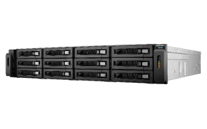 QNAP REXP-1220U-RP disk array 24 TB Rack (2U) Black