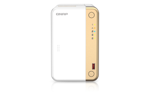 QNAP TS-262 NAS Tower Intel® Celeron® N4505 4 GB 12 TB HDD QNAP Turbo System Gold, White