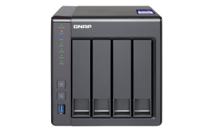 QNAP TS-431X2 NAS Tower Annapurna Labs Alpine AL-314 2 GB DDR3 16 TB HDD QNAP Turbo System Black