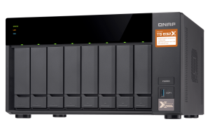 QNAP TS-832X NAS Tower Annapurna Labs Alpine AL-324 2 GB DDR4 16 TB HDD QNAP Turbo System Black