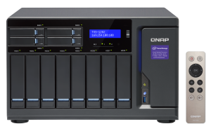 QNAP TVS-1282 NAS Tower Intel® Core™ i3 i3-6100 8 GB DDR4 16 TB HDD QNAP Turbo System Black