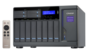 QNAP TVS-1282 NAS Tower Intel® Core™ i3 i3-6100 8 GB DDR4 16 TB HDD QNAP Turbo System Black