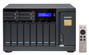 QNAP TVS-1282T NAS Tower Intel® Core™ i5 i5-6500 16 GB DDR4 32 TB HDD QNAP Turbo System Black