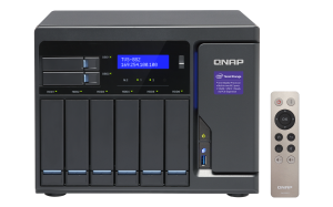 QNAP TVS-882 NAS Tower Intel® Core™ i3 i3-6100 8 GB DDR4 12 TB HDD QNAP Turbo System Black