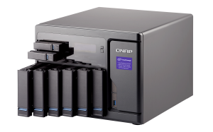 QNAP TVS-882 NAS Tower Intel® Core™ i3 i3-6100 8 GB DDR4 12 TB HDD QNAP Turbo System Black