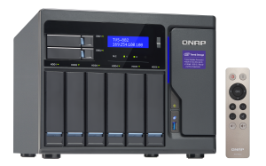 QNAP TVS-882 NAS Tower Intel® Core™ i3 i3-6100 8 GB DDR4 12 TB HDD QNAP Turbo System Black