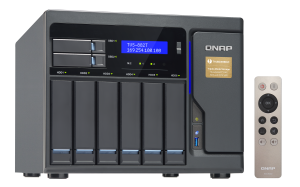 QNAP TVS-882T NAS Tower Intel® Core™ i5 i5-6500 16 GB DDR4 12 TB HDD QNAP Turbo System Black