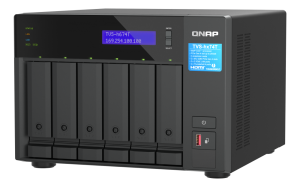 QNAP TVS-h674T NAS Tower Intel® Core™ i5 i5-12400 32 GB DDR4 108 TB HDD QuTS hero Black