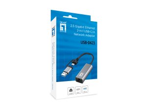 LevelOne USB-0423 network card Ethernet 2500 Mbit/s