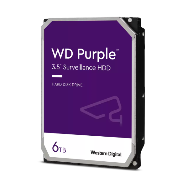 Western Digital WD64PURZ internal hard drive 6 TB 5400 RPM 256 MB 3.5" Serial ATA III