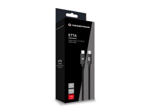 Conceptronic ETTA02B12 USB 3.2 Gen 2 C-C PD 3.0 100W Cable 1.2M, 20V 5A, 10Gbps, E-Mark