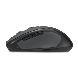 Kensington MY310S EQ 2.4GHz Wireless Mouse. Manufactured using 59% post-consumer recycled content (PCR). Includes responsive optical sensor with three DPI settings (800/1200/1600) and 128-bit AES government-grade encryption