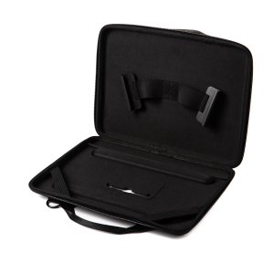 Techair TACWI014 Meet the ultimate 11-12” Chromebook case – it's like a work-in style superhero! Fasten it with secure screen clips, protect with EVA panels, and ID it easily. Your Chromebook's new best friend!