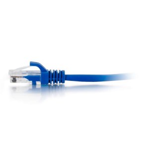 C2G 0.5m Cat5e Booted Unshielded (UTP) Network Patch Cable - Blue