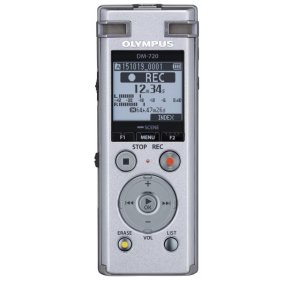 Olympus DM-720 Internal memory & flash card Silver