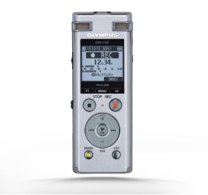 Olympus DM-720 Internal memory & flash card Silver