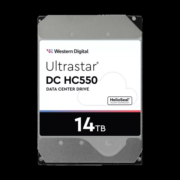 Western Digital Ultrastar DC HC550 internal hard drive 14 TB 7200 RPM 512 MB 3.5" SAS