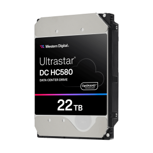 Western Digital Ultrastar DC HC580 internal hard drive 22 TB 7200 RPM 512 MB 3.5″ Serial ATA