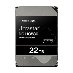 Western Digital Ultrastar DC HC580 internal hard drive 22 TB 7200 RPM 512 MB 3.5" Serial ATA