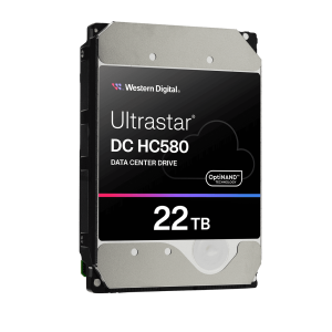 Western Digital Ultrastar DC HC580 internal hard drive 22 TB 7200 RPM 512 MB 3.5" Serial ATA