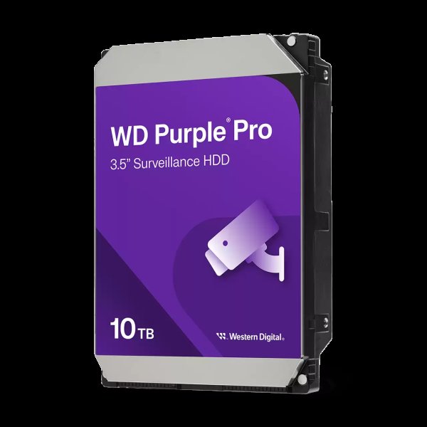 Western Digital Purple Pro WD102PURP internal hard drive 10 TB 7200 RPM 512 MB 3.5" Serial ATA III