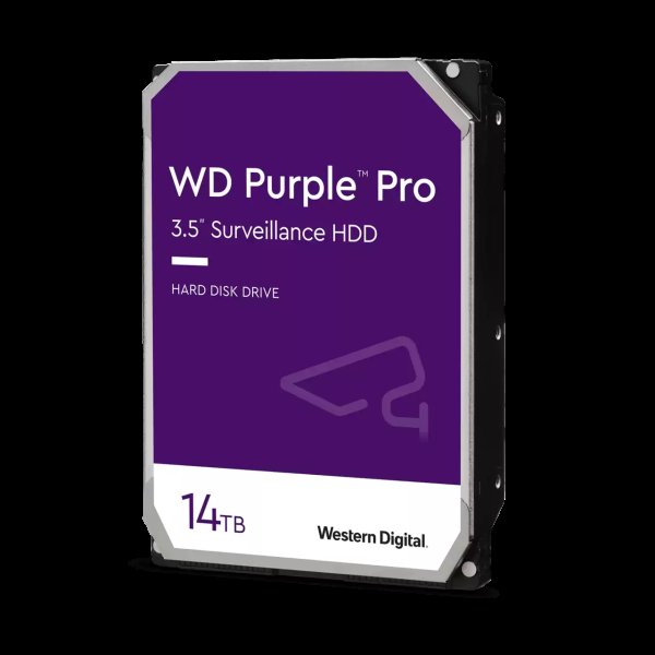 Western Digital Purple Pro WD142PURP internal hard drive 14 TB 7200 RPM 512 MB 3.5" Serial ATA III