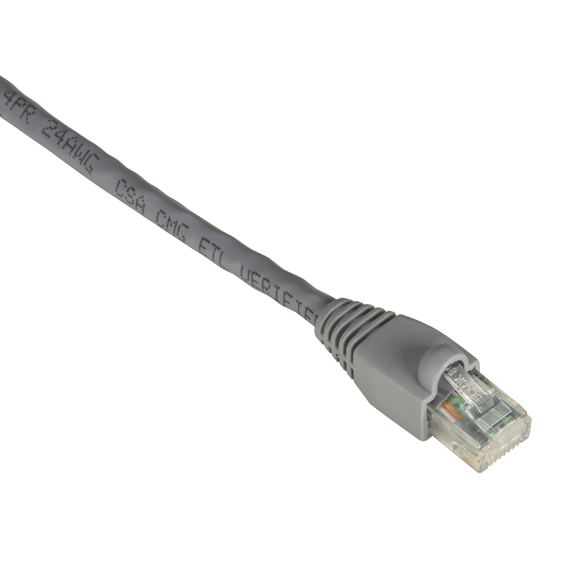 Black Box GigaTrue CAT6 UTP 1.5 m networking cable Grey U/UTP (UTP)