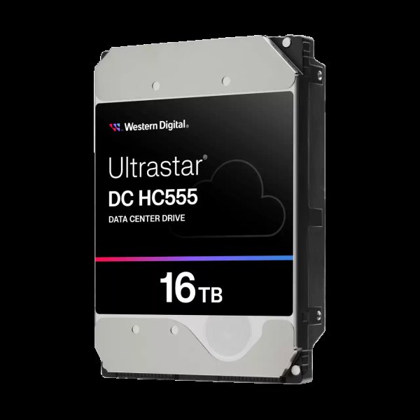 Western Digital Ultrastar DC HC555 internal hard drive 16 TB 7200 RPM 512 MB 3.5" SAS3