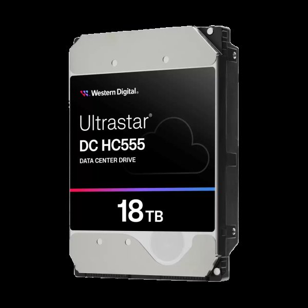 Western Digital Ultrastar DC HC555 internal hard drive 18 TB 7200 RPM 512 MB 3.5" SAS3