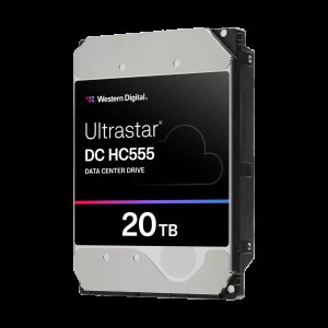 Western Digital Ultrastar DC HC555 internal hard drive 20 TB 7200 RPM 512 MB 3.5″ SAS3