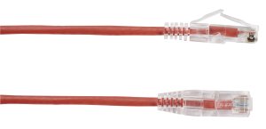 Black Box CAT6A 6m networking cable Red U/UTP (UTP)