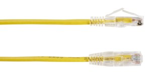 Black Box CAT6A 3.6m networking cable Yellow U/UTP (UTP)