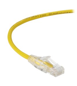 Black Box CAT6A 3.6m networking cable Yellow U/UTP (UTP)