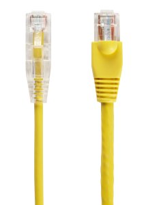 Black Box CAT6A 3.6m networking cable Yellow U/UTP (UTP)