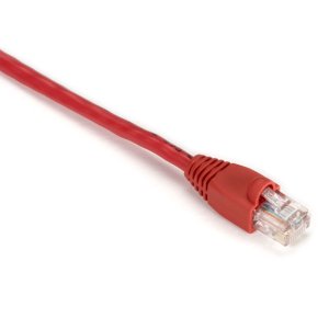 Black Box Cat5e UTP 0.3m networking cable Red U/UTP (UTP)