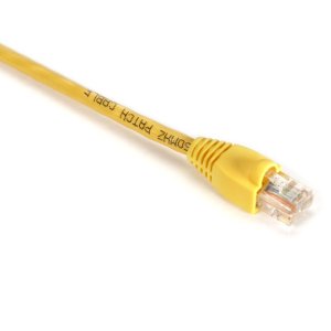 Black Box CAT5E networking cable Yellow 0.6 m U/UTP (UTP)