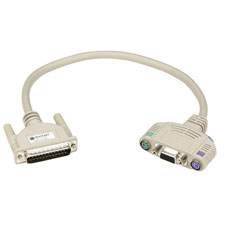 Black Box EHN154A-0010 KVM cable White 3 m