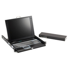 Black Box ServTray rack console 43.2 cm (17″) 1024 x 768 pixels 1U