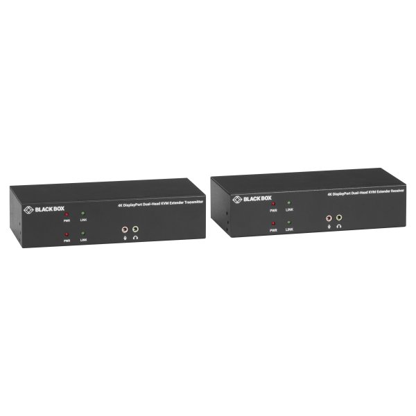 Black Box KVXLCDPF-200 KVM extender Transmitter & receiver