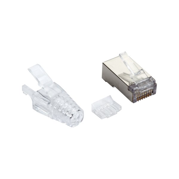 Black Box FMTP6AS-CL-100PAK wire connector RJ-45 Transparent