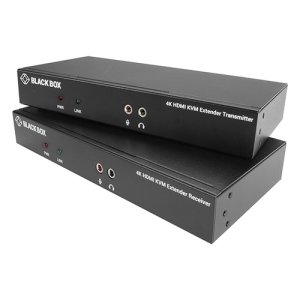 Black Box KVXLCHF-100 KVM extender Transmitter & receiver